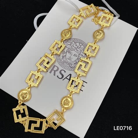 versace necklace replica free shipping|versace necklaces for sale.